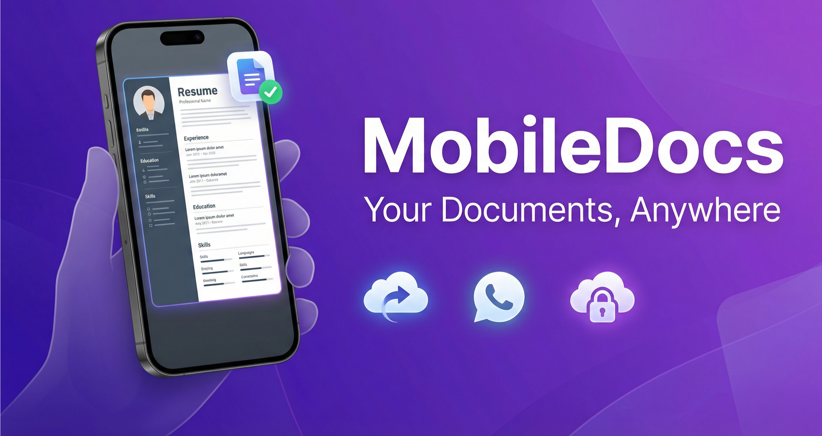 MobileDocs feature preview